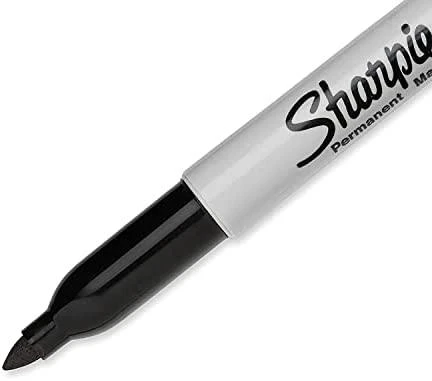 Sharpie smulkūs juodi markeriai (24 vnt. dėžutėje) - 2077128