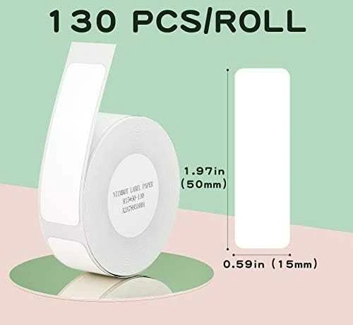 Niimbot RP15*50-130 termo etiketės