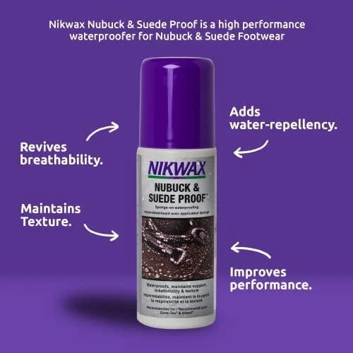 Avalynės impregnavimo priemonė Nikwax NUBUCK&SUEDE PROOF 125ml