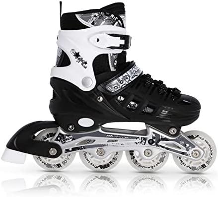 Riedučiai/pačiūžos Nils Extreme NH10905 juodi - PU80 mm/82A (L 39-42)