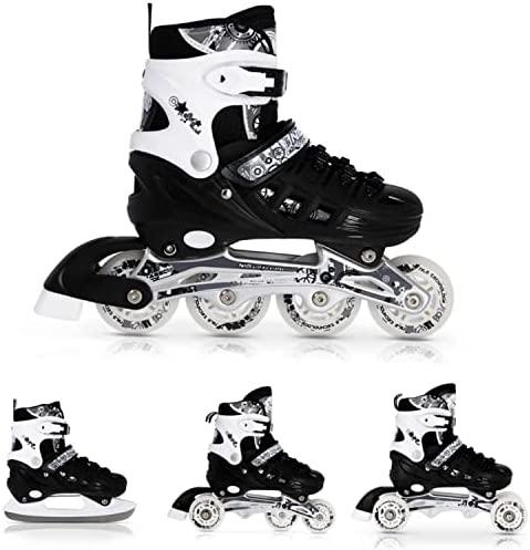 Riedučiai/pačiūžos Nils Extreme NH10905 juodi - PU80 mm/82A (L 39-42)