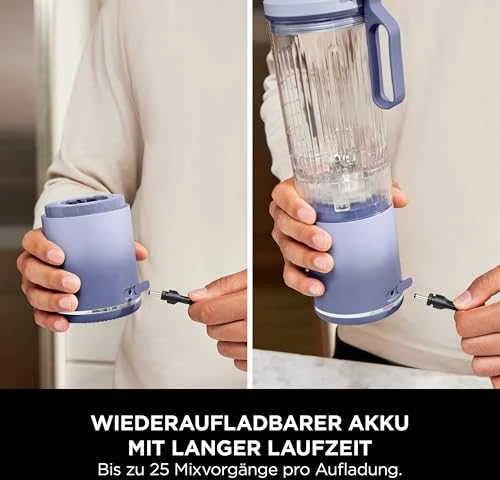 Belaidė kokteilinė Ninja Blast Max Cordless  BC251EULD, Lavender