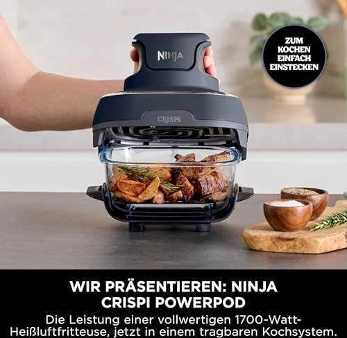 Gruzdintuvė Ninja Crispi FN101EUGY, pilkai mėlyna