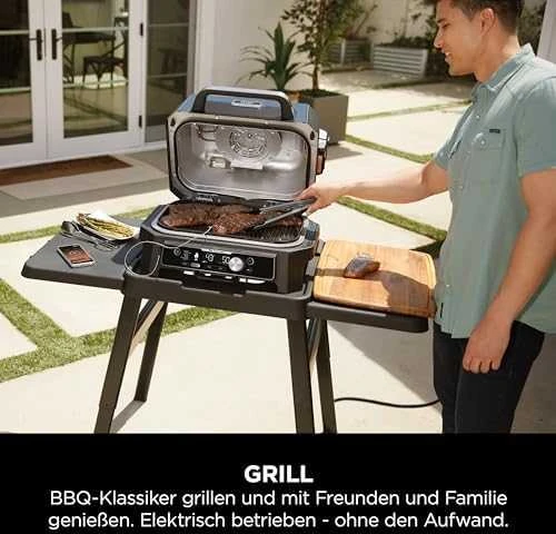 Elektrinis grilis Ninja OG901EU Woodfire Pro Connect XL