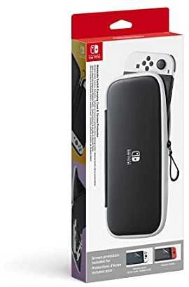 Nintendo Switch OLED konsolė (su Neon Raudona ir Neon Mėlyna Joy-Con)