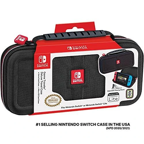 Nintendo Game Traveler Deluxe Travel Case Juodas