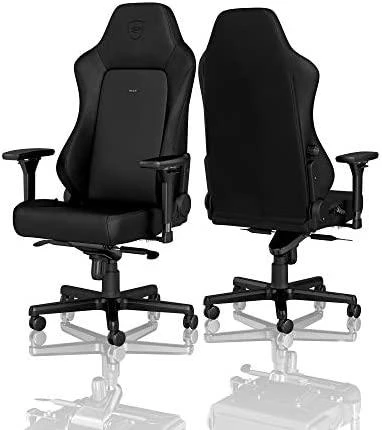 Žaidimų kėdė Noblechairs HERO High-tech faux leather Gaming Chair, Black Edition