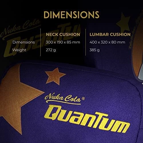 „noblechairs“ atminties putų pagalvių rinkinys – „Fallout Nuka-Cola Quantum Edition“