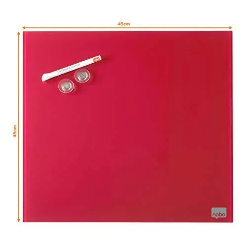 Nobo stiklo lenta Diamond 45x45, raudona (1903955)