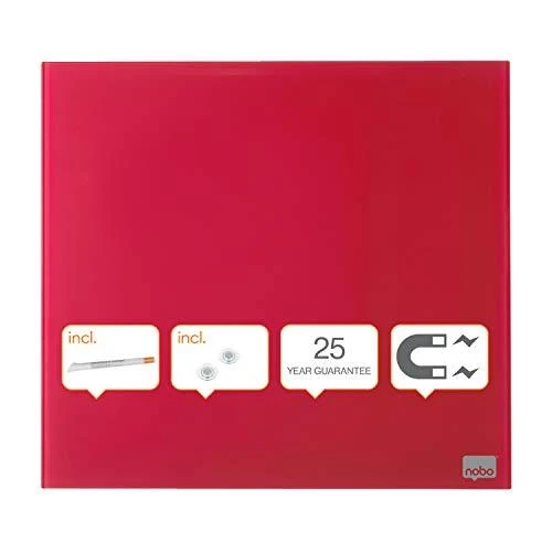 Nobo stiklo lenta Diamond 45x45, raudona (1903955)