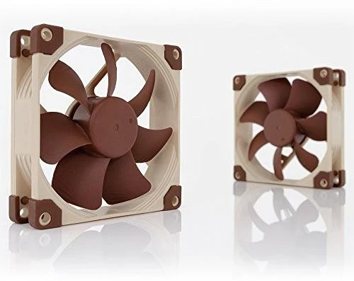 Noctua NF-A9 FLX computer cooling system Kompiuterio dėklas Fan 9.2 cm rusvai gelsvas, Brown