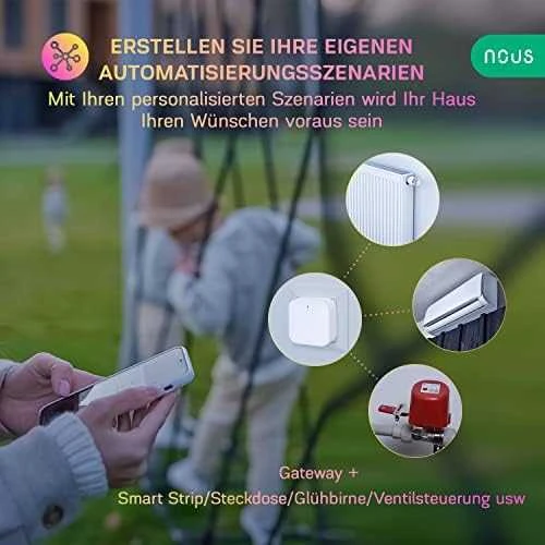 Reolink Išmanių namų sąsaja tarp ZigBee ir Wi-Fi įrenginių Smart Home Gateway E1, NOUS
