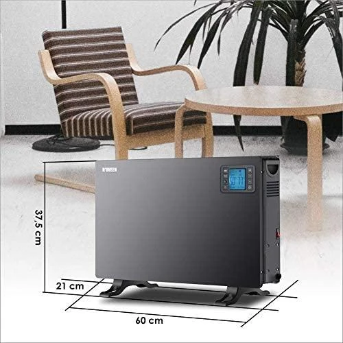 Oem CH7100 LCD SMART Juodas N'OVEEN konvektorius šildytuvas