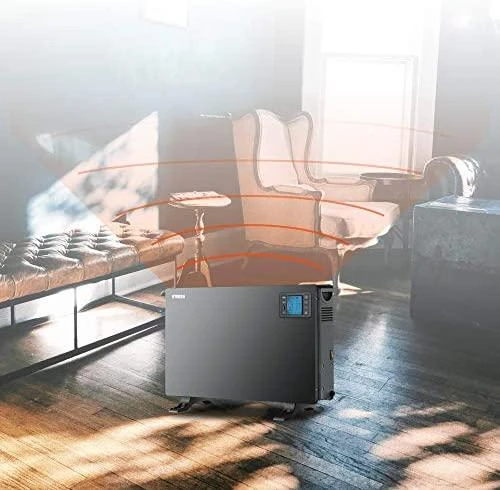 Oem CH7100 LCD SMART Juodas N'OVEEN konvektorius šildytuvas