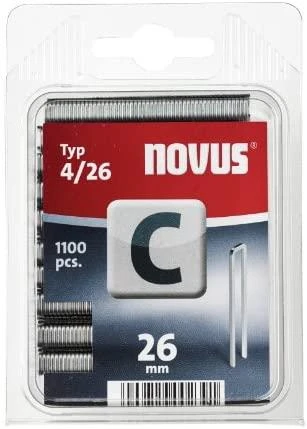 Kabės NOVUS 4 (C) 26 mm (1100vnt.)