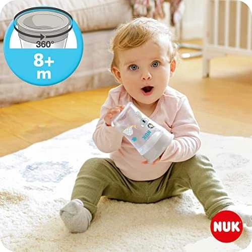 NUK LEARN TO DRINK SET puodelis berniukui