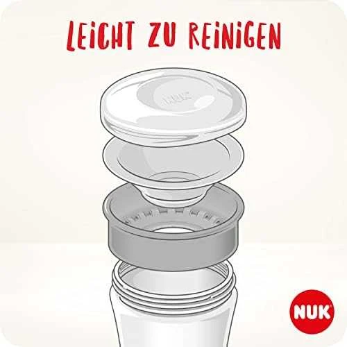 NUK Puodelis Magic Cup 360° geriamasis kraštas 230ml raudona