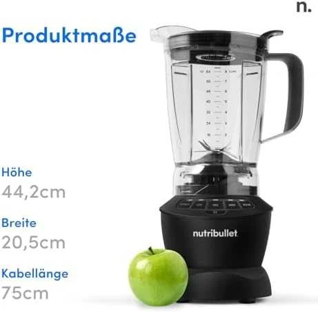 Kokteilių plaktuvas Nutribullet NBF580B, juoda