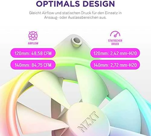 Nzxt F120 RGB DUO ventiliatorius (RF-D12SF-W1)