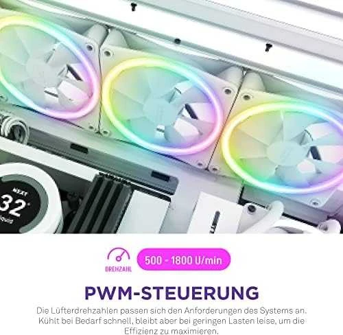 Nzxt F120 RGB DUO ventiliatorius (RF-D12SF-W1)