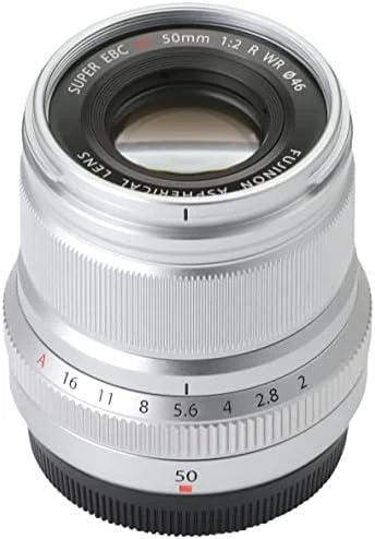 Fujifilm Objektyvas Fujinon XF50mm F2 R WR sidabrinis