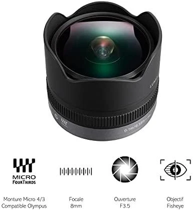Objektyvas Panasonic Lumix G Fisheye 8mm F/3.5