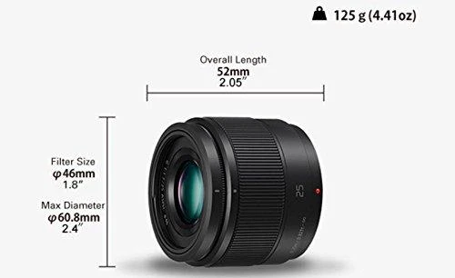 PANASONIC H-H025E-K Objektyvas