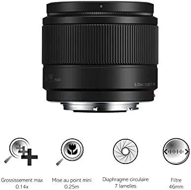 PANASONIC H-H025E-K Objektyvas