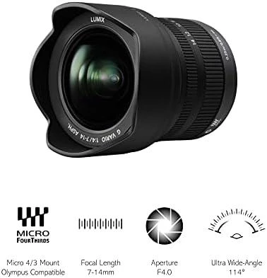 Objektyvas Panasonic Lumix 7-14mm F/4.0 G Vario H-F M-FT