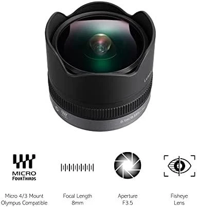 Objektyvas Panasonic Lumix G Fisheye 8mm F/3.5