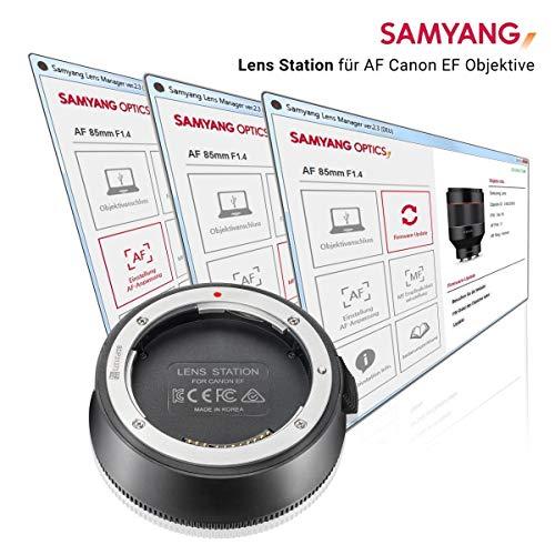 Objektyvas Objektyvo Dokas - Samyang Lens Station Canon EF