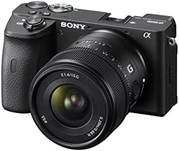 Objektyvas Sony E 15mm F1.4 G (Juodas) | (SEL15F14G)