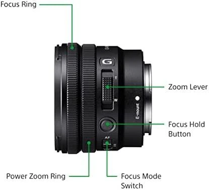 Objektyvas Sony E PZ 10-20mm F4 G (Juodas) | (SELP1020G)