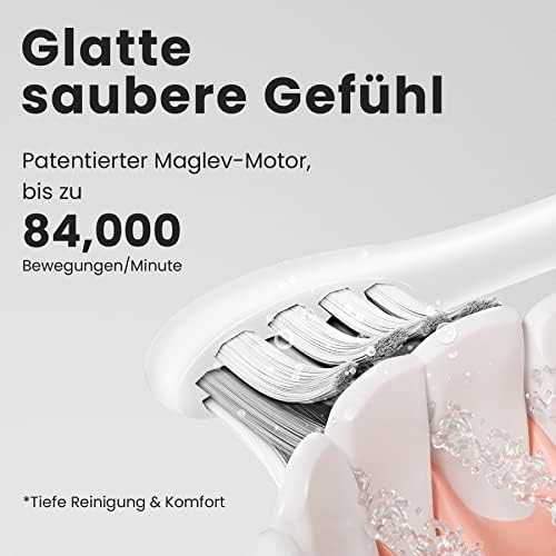Elektrinis dantų šepetėlis Oclean X Pro Elite, Pilkas, su 6 galvutėmis ir dėklu