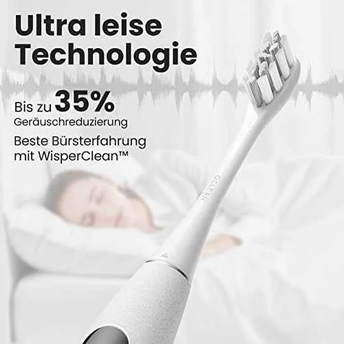 Elektrinis dantų šepetėlis Oclean X Pro Elite, pilkas
