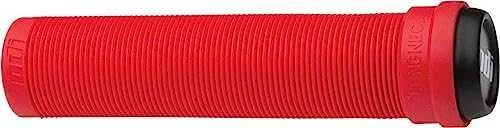 Vairo rankenėlės ODI Soft Longneck BMX Flangless 135mm Bright Raudona