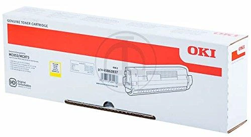 OKI 45862837 tonerio kasetė Originalus Geltona 1 vnt