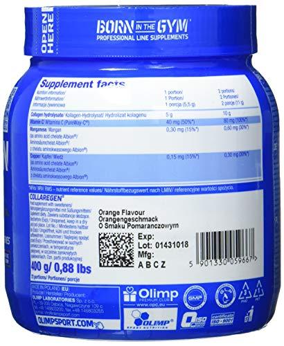 Kolageno ir vitamino C milteliai Olimp Collaregen 400g