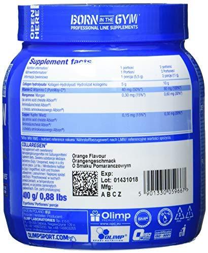 Kolageno ir vitamino C milteliai Olimp Collaregen 400g