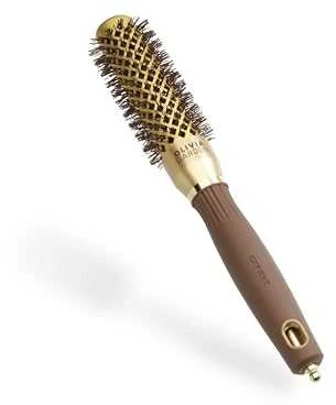 Plaukų šepetys džiovinimui Olivia Garden Expert Blowout Shine Gold&Brown 25 mm