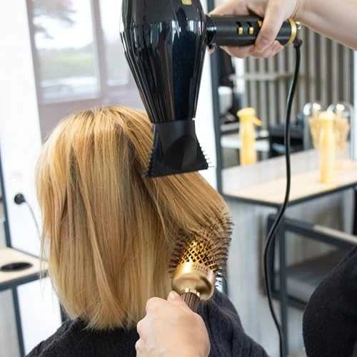 Plaukų šepetys džiovinimui Olivia Garden Expert Blowout Shine Gold&Brown 45 mm