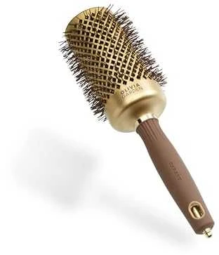 Plaukų šepetys džiovinimui Olivia Garden Expert Blowout Shine Gold&Brown 55 mm