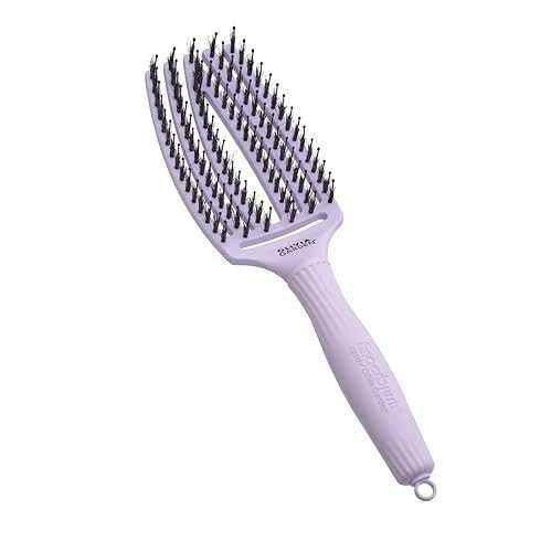 Plaukų šepetys džiovinimui Olivia Garden Fingerbrush Lavender Medium