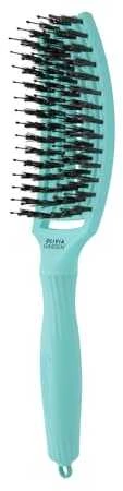 Plaukų šepetys džiovinimui Olivia Garden Fingerbrush Mint Medium
