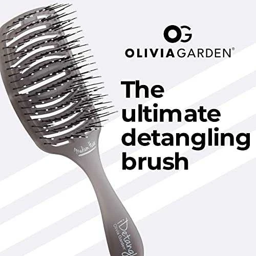Olivia Garden iDetangle Medium Hair plaukų šepetys
