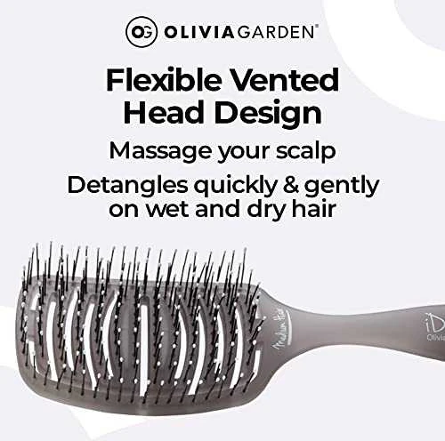 Olivia Garden iDetangle Medium Hair plaukų šepetys