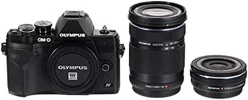 Olympus OM-D E-M10 Mark IV + ED 14-42mm EZ PANCAKE + ED 40-150mm F4-5.6 R (Juodas)
