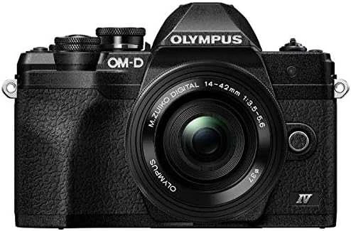 Olympus OM-D E-M10 Mark IV + ED 14-42mm EZ PANCAKE + ED 40-150mm F4-5.6 R (Juodas)