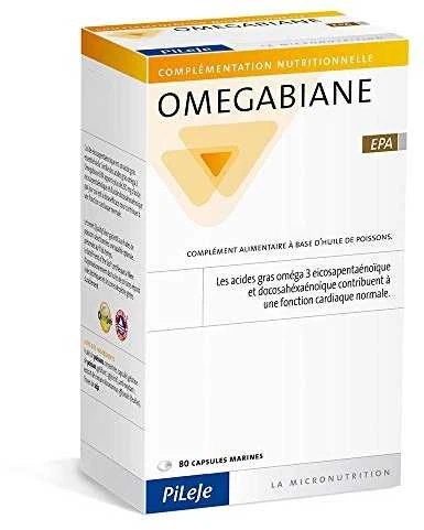 Pileje Omegabiane Epa 80 kapsulių