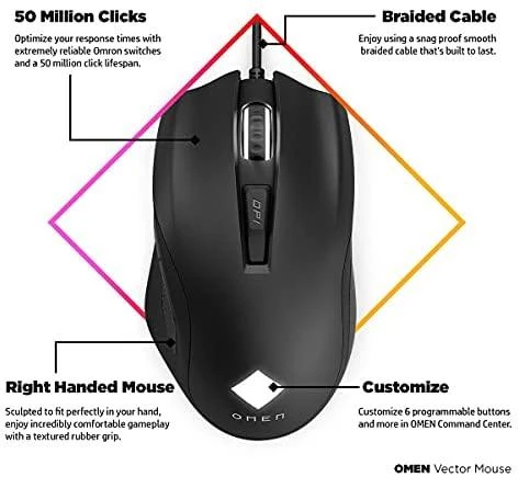 Hewlett Packard (HP) HP OMEN Vector Pelė